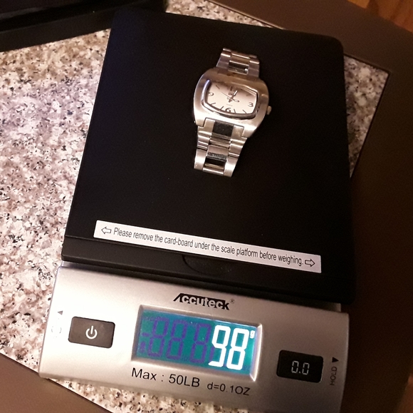 NEW WITHOUT TAGS MEN”S FIGARO MILANO STAINLESS STEEL QUARTS WATCH - Picture 6 of 12